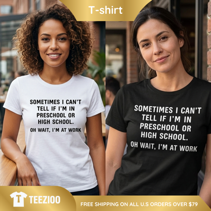 Funny "Home Office" Sarcastic Quote Tee - Teezioo
