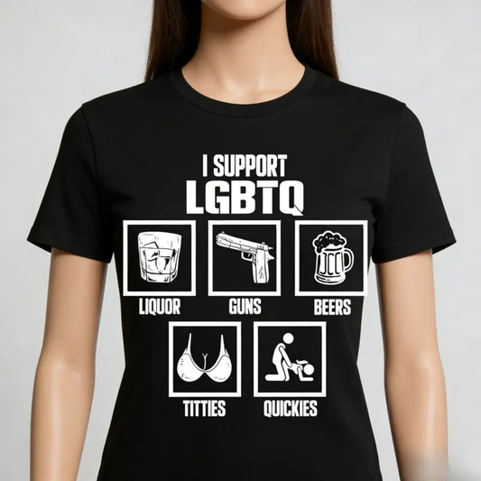 Funny "LGBTQ" Acronym Parody Shirt - Teezioo