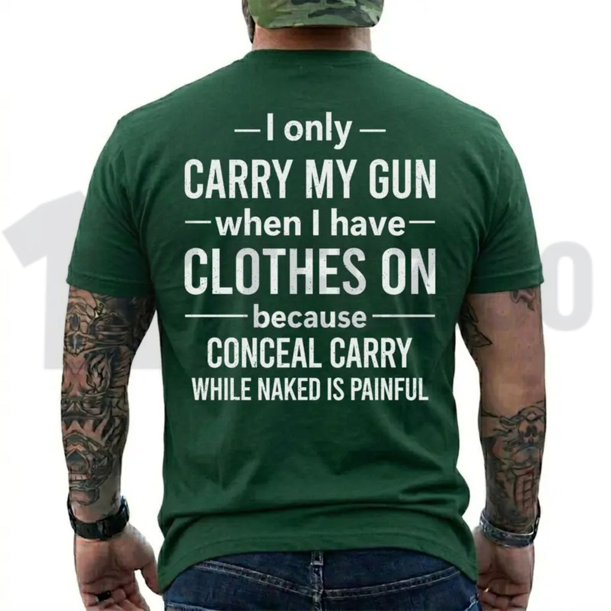 Funny Second Amendment Top – Gun Owner Humor Graphic Apparel - Teezioo