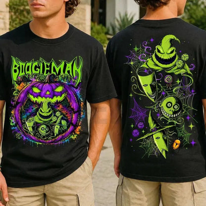 Horror Friends & Villains Graphic Top – Welcome To Our Nightmare Scary Movie Apparel - Teezioo