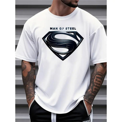 Justice League Men's Plus Size Casual T-Shirt – Iconic DC Comics Graphic Tee, Premium 100% Cotton Big & Tall Superhero Top, Made in USA - Hiyatee