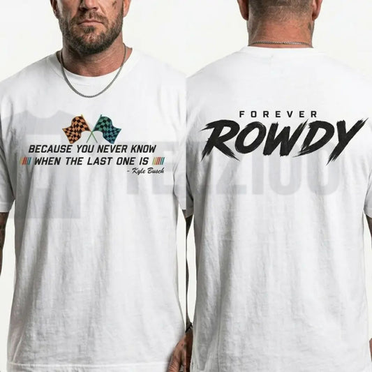 KB Tribute Racing Legend Memorial Rowdyyy Premium Graphic T-Shirt - Teezioo
