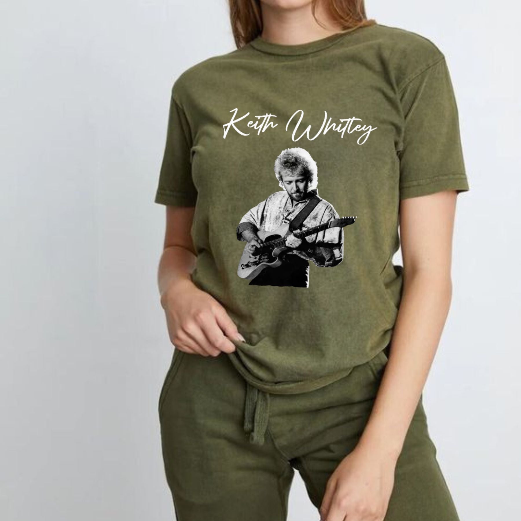 Keith Whiley "Music" Vintage Style T-Shirt – Retro Soulful Graphic Artist Tee, Premium 100% Cotton Indie Musician Top, Made in USA - Teezioo
