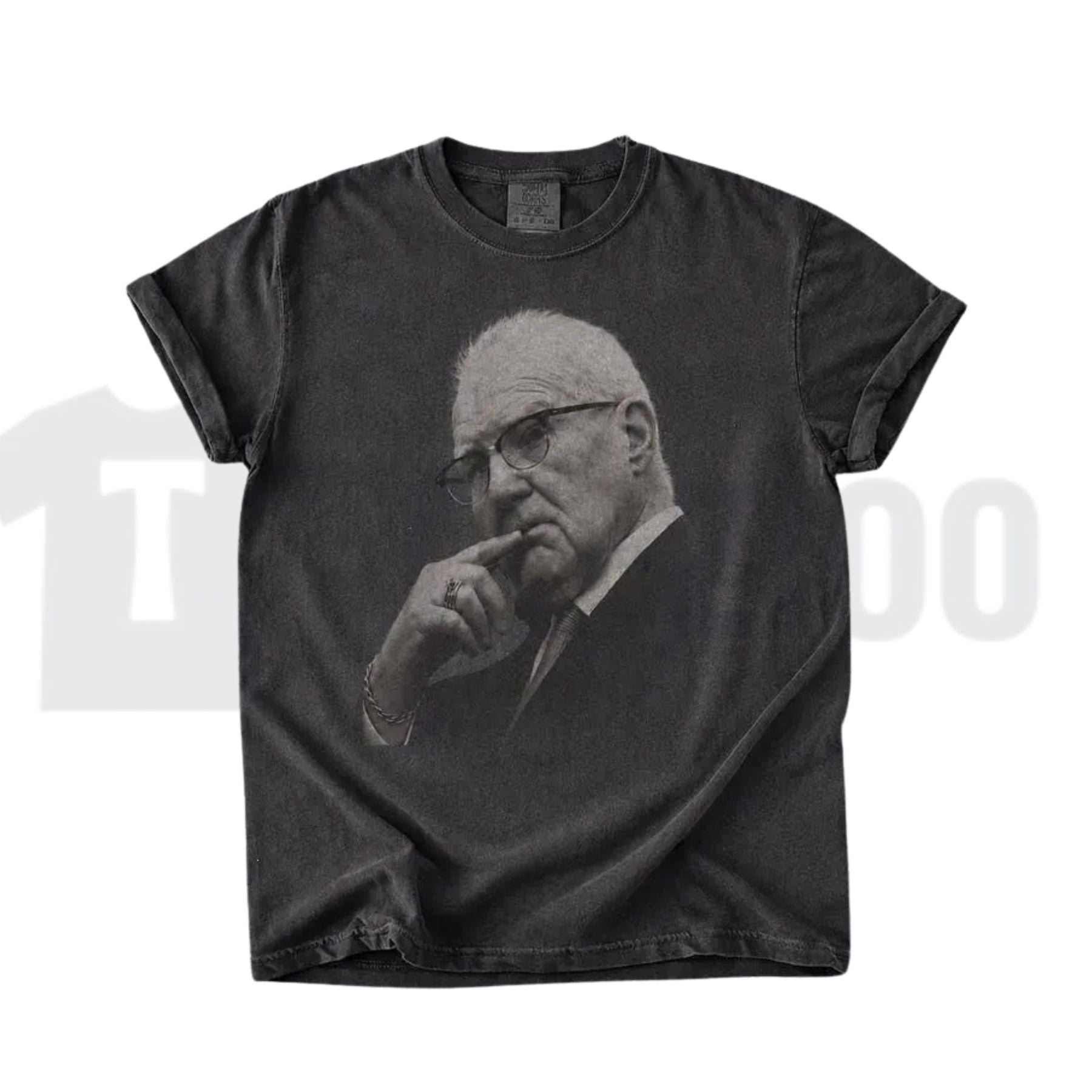 Kevin Reddington Portrait Comfort Colors Shirt – Vintage Elderly Man Photo Tee - Teezioo