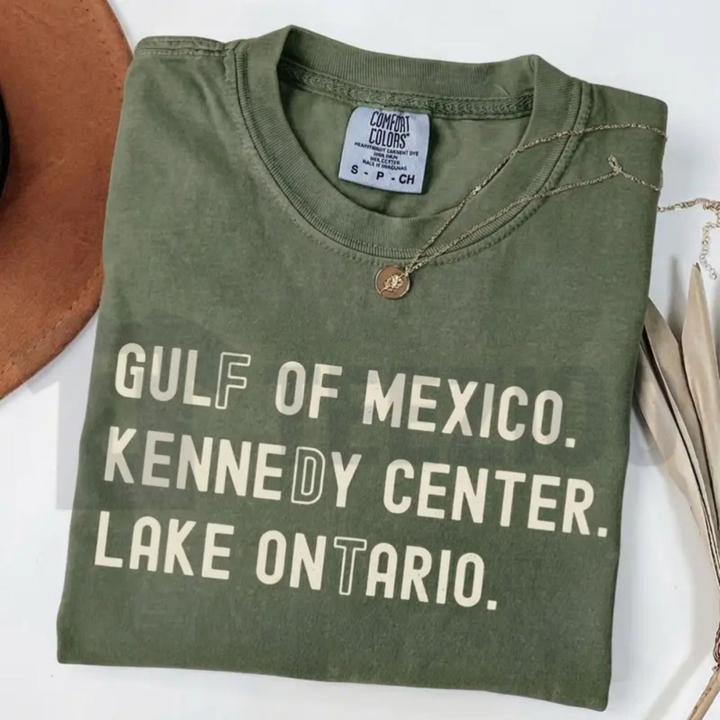 Lake Ontario Kennedy Center Comfort Colors Shirt – Subtle Activism Tee - Teezioo