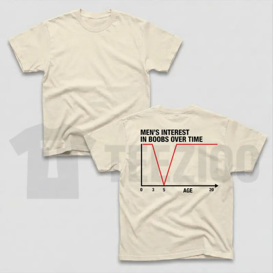 Men's Interest Funny Comfort Colors Shirt – Retro Sarcastic Graphic Humor Tee - Teezioo