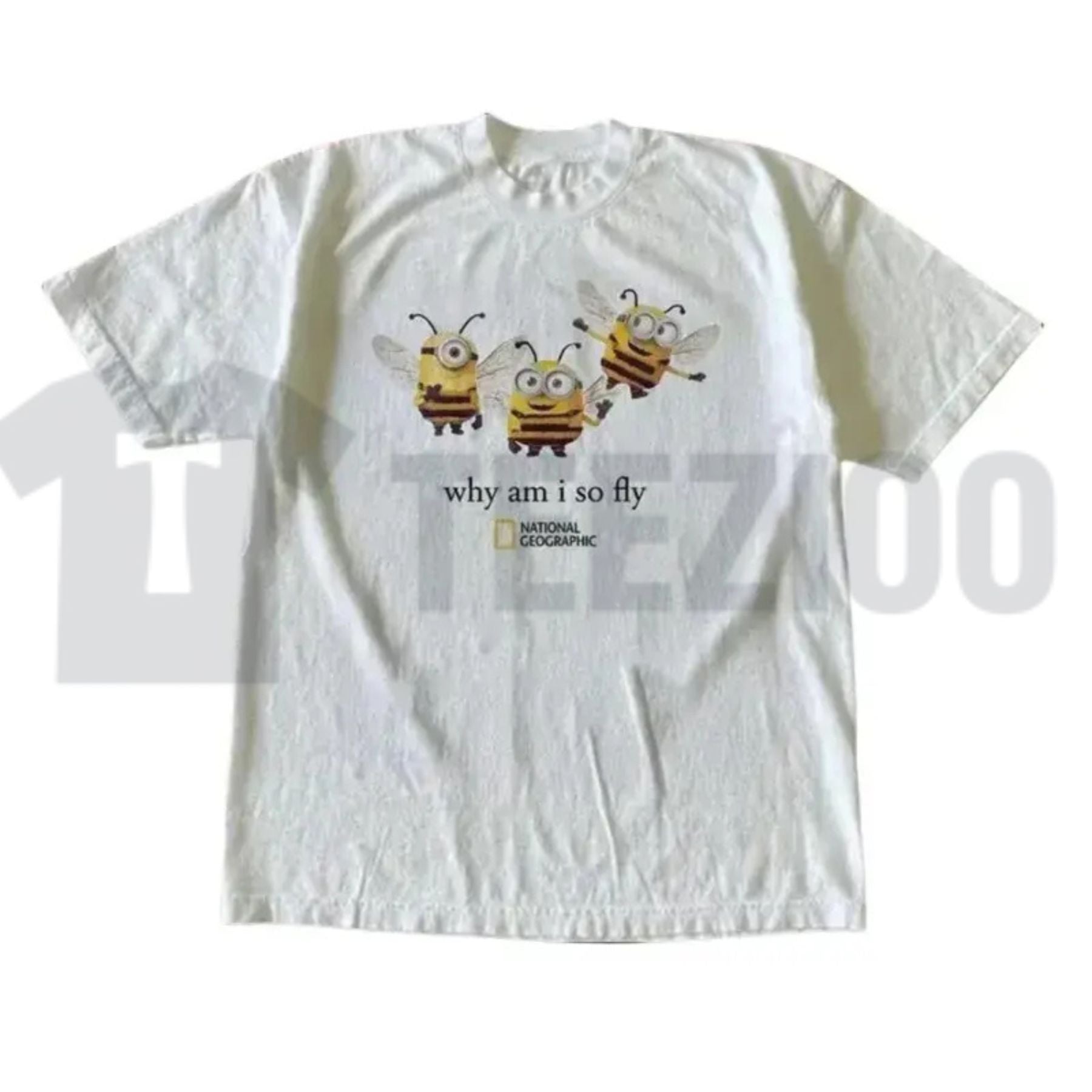 National Geographic Minibee Tee – Vintage Animal Graphic Streetwear Shirt - Teezioo