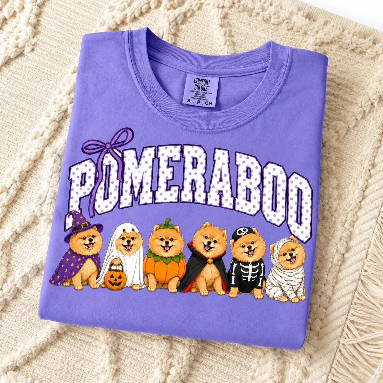 Comfort Colors Halloween Dog Breeds Shirt – Spooky Witch Hat Pumpkin Tee