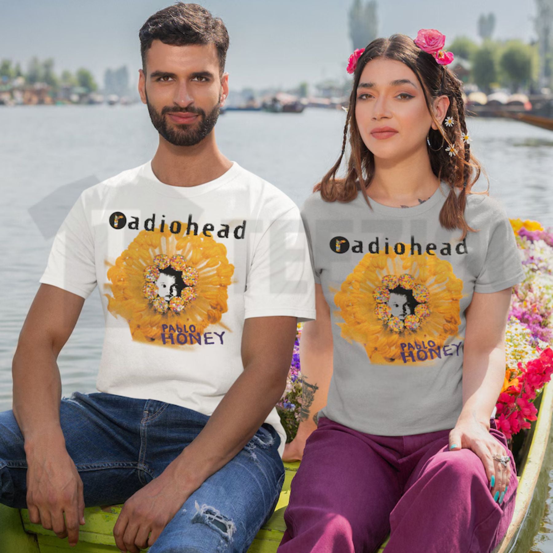 Radiohead Pablo Honey Album Classic Rock Band Heavy Cotton T-Shirt - Teezioo