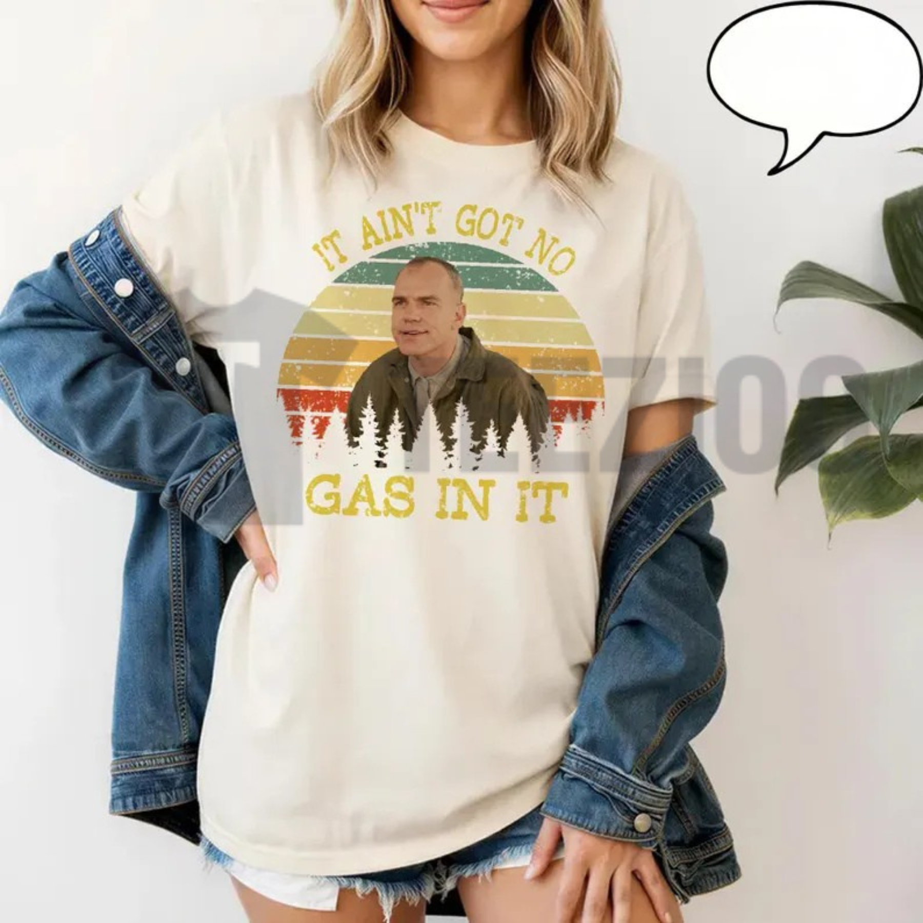 Sling Blade It Ain't Got No Gas In It Vintage 90s Film Quote Retro T-Shirt - teezioo.
