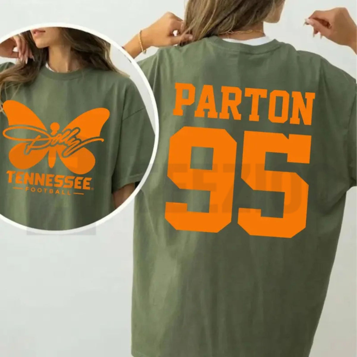 Vintage Country Music Game Day Top – Dolly Parton Tennessee 95 Graphic Apparel - Teezioo
