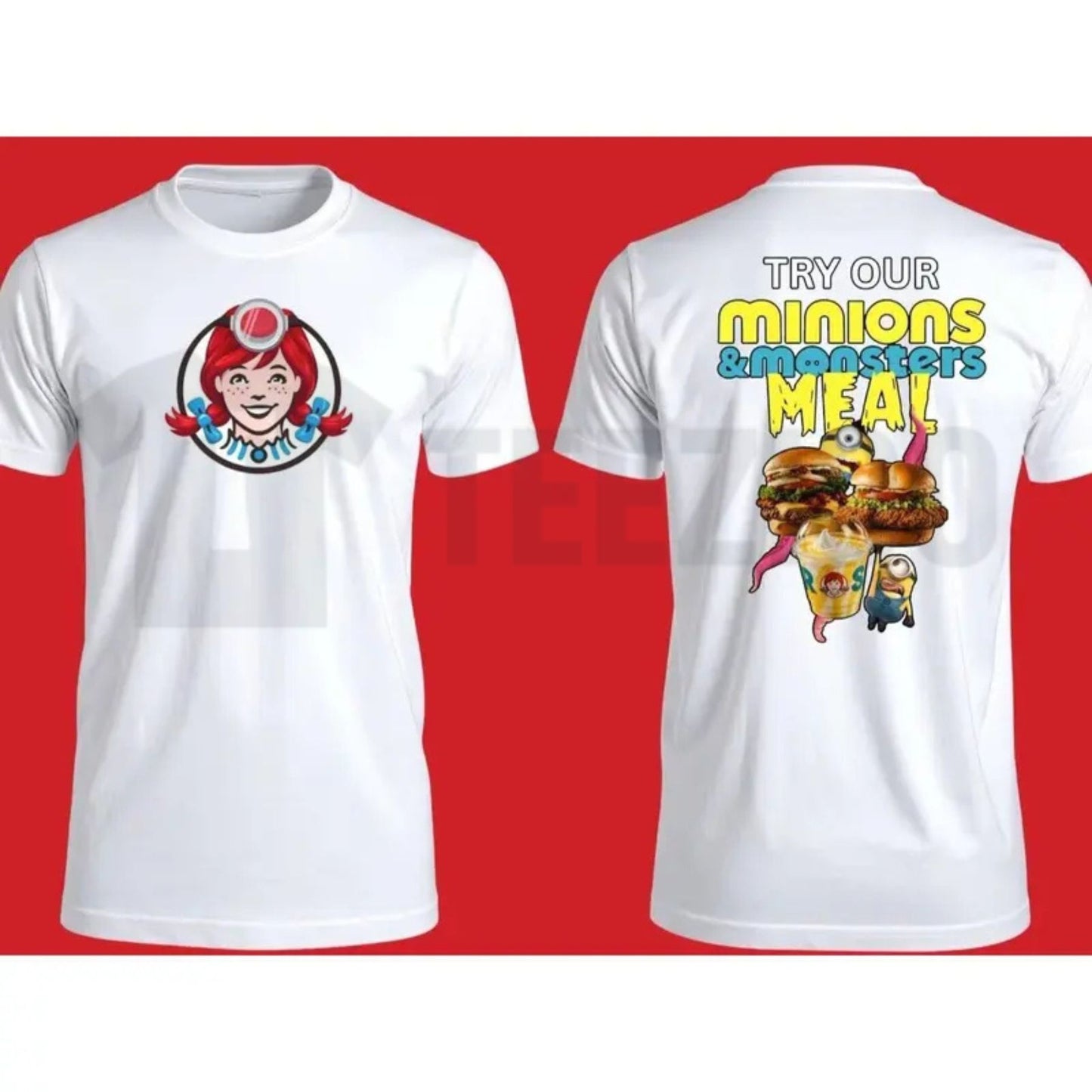 Wendy Retro Promo Vintage Fast Food JLN Pop Culture Graphic T-Shirt - Teezioo