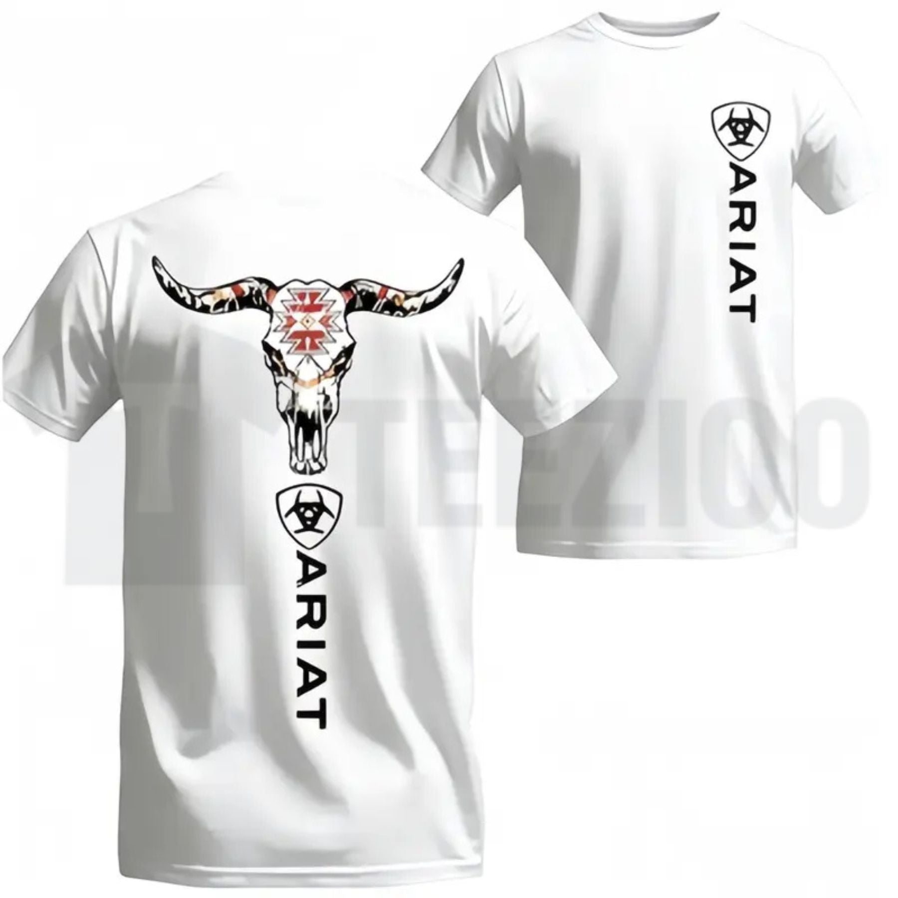 Western Style Graphic T-Shirt – Vintage Everyday Unisex Cowboy Tee - Teezioo