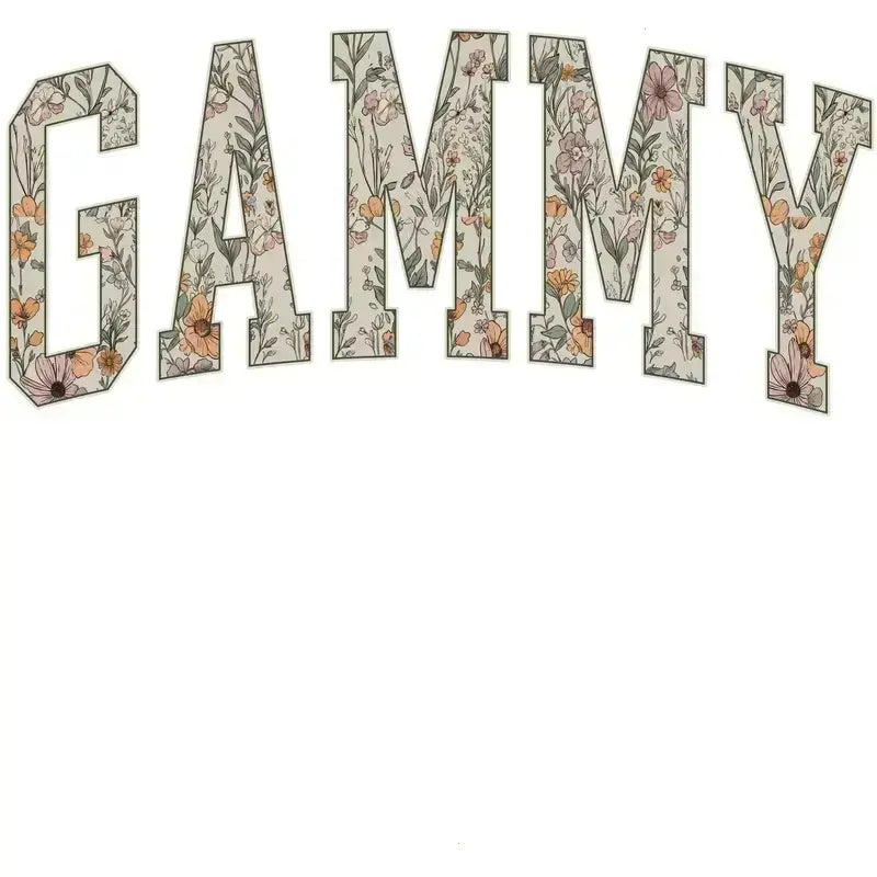 Grandma Gigi Nana Mimi Mama Auntie Floral Sweatshirt - Vintage Botanical Crewneck