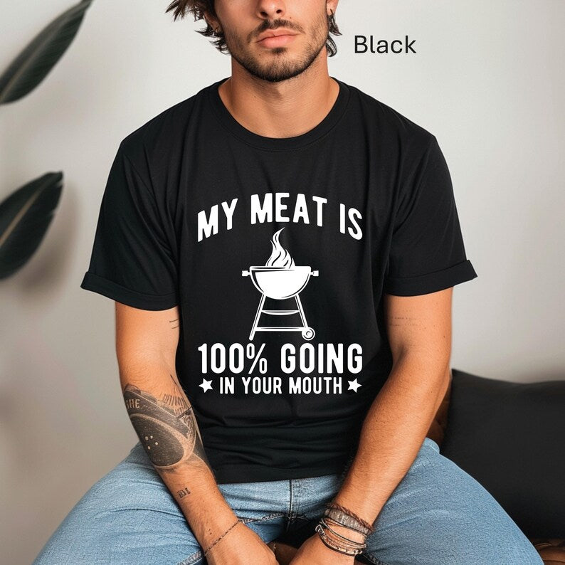 BBQ Grilling Dad T-Shirt | Heavyweight Graphic Tee